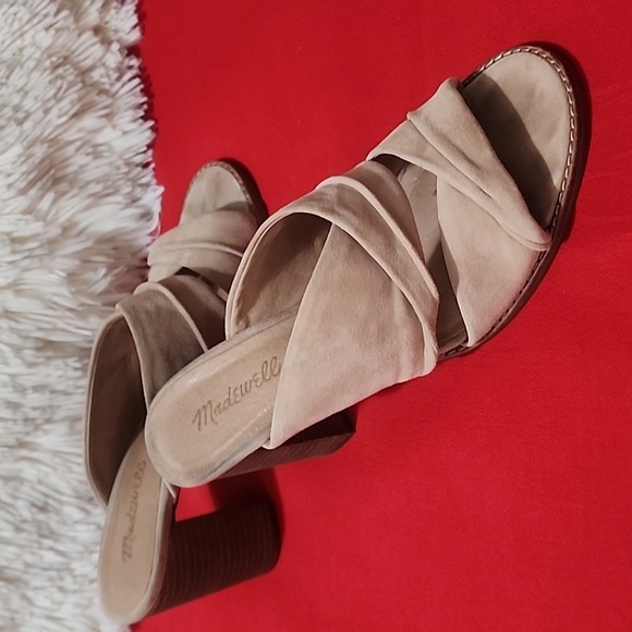 Madewell Alexandria Mule Tan Suede - Picture 3 of 11